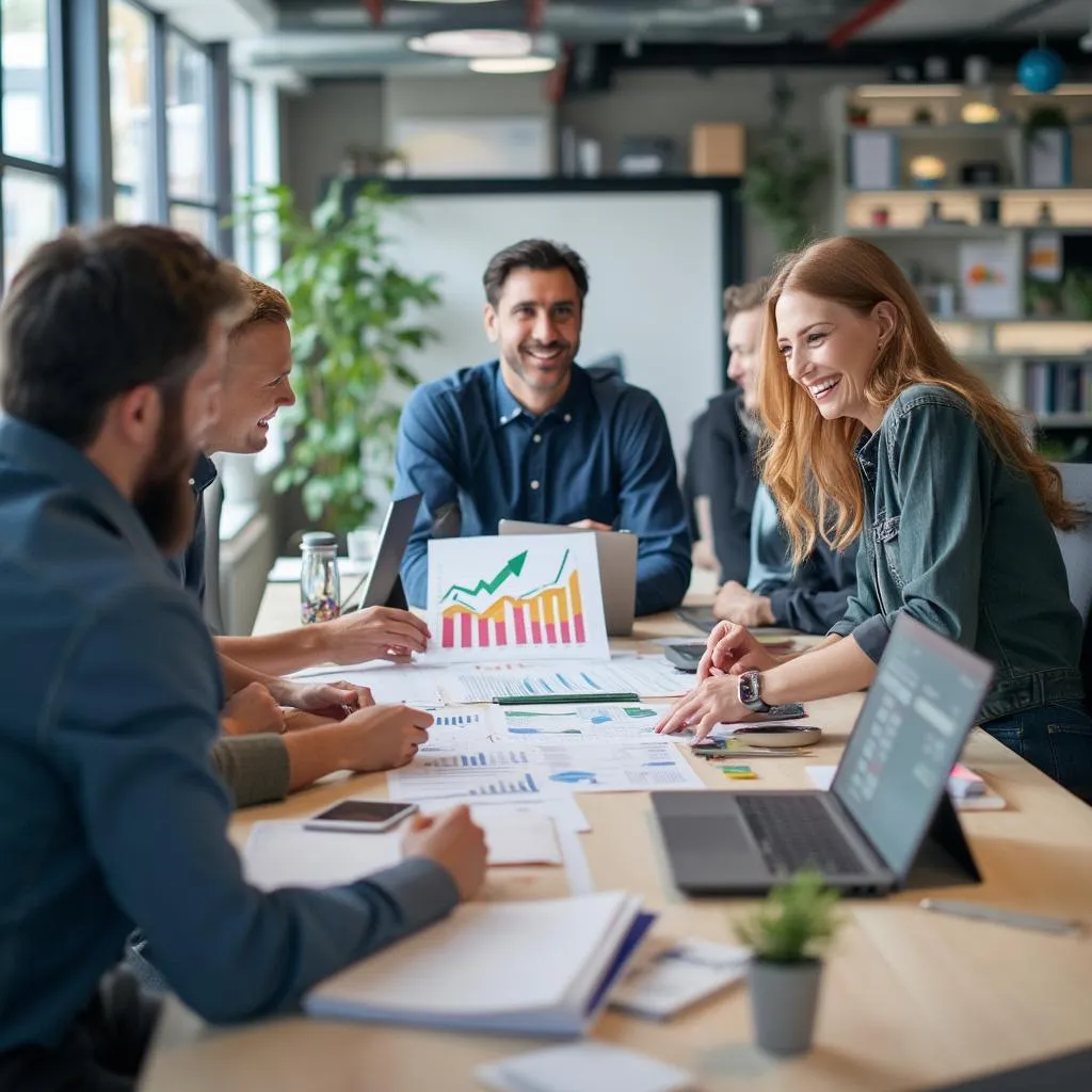 Startup tecnológica en crecimiento
